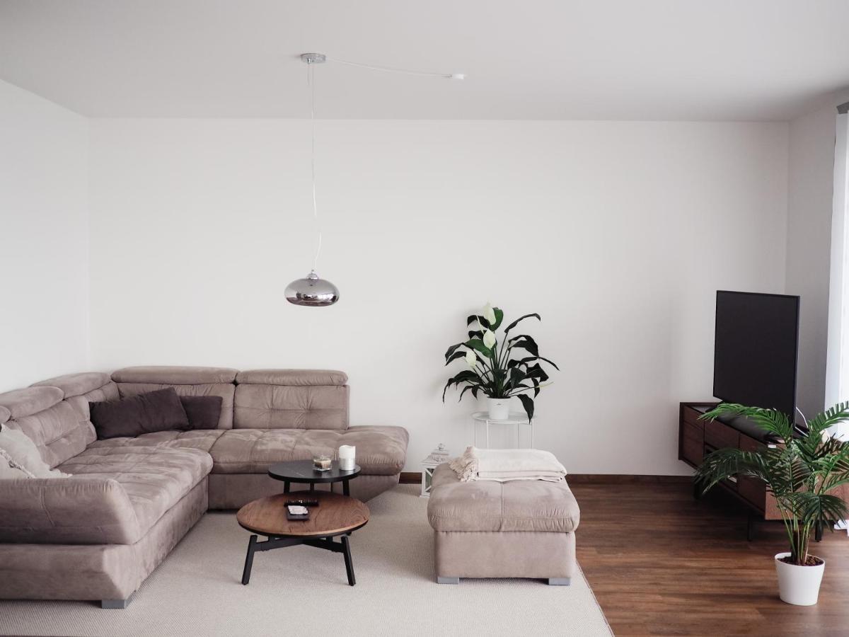 Moderne Ferienwohnung Mit Seeblick & Terrasse 96Qm Grossraeschen Eksteriør billede